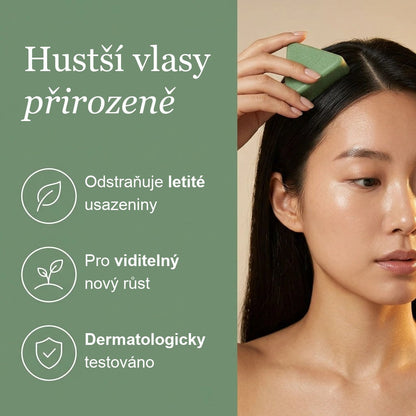 Hustší vlasy přirozeně
