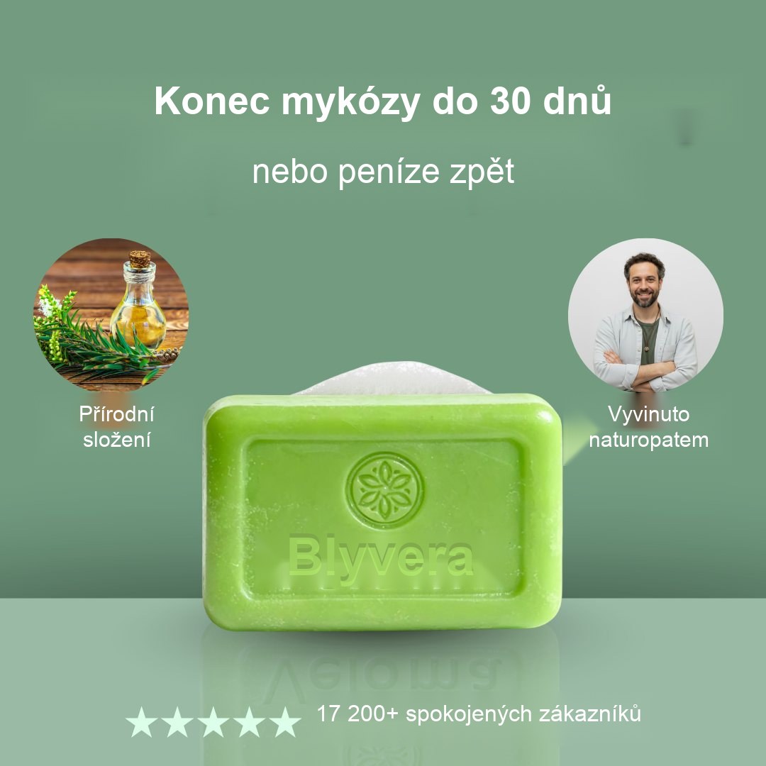 Antimykotické mýdlo pro muže